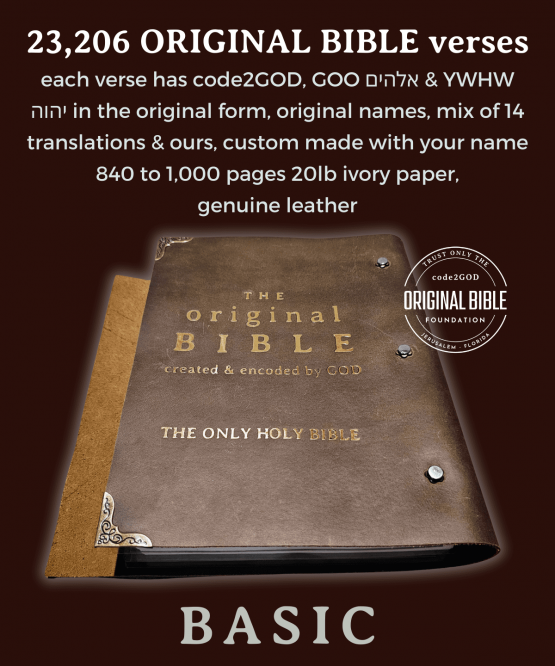 original Bible book BASIC